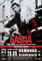 SASHA - 2009 - In Concert - Good News on a Bad Day Tour - Poster - Hamburg