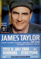 TAYLOR, JAMES - 2009 - Konzertplakat - Covers - Tourposter - Hamburg