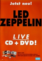 LED ZEPPELIN - 2010 - Promotion - Plakat - Live CD & DVD - Poster