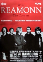REAMONN - 2007 - Plakat - In Concert - Wish Tour - Poster - Hamburg