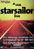 STARSAILOR - 2001 - Plakat - In Concert - Love is Here Tour - Poster
