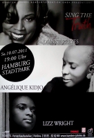 REEVES - KIDJO - WRIGHT - 2011 - Plakat - Sing the Truth - Poster - Hamburg