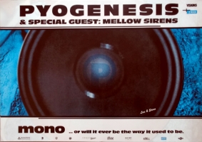 PYOGENESIS - 1998 - In Concert - Mono... or will it ever be the Way Tour - Poster