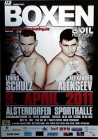 BOXEN - 2011 - Plakat - Lukas Schulz - Alexander Alekseev - Poster - Hamburg