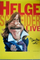 SCHNEIDER, HELGE - 2001 - Live In Concert - Plautze Voll Tour - Poster