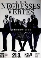 LES NEGRESSES VERTES - 1992 - Plakat - Famille Nombreuse Tour - Poster - Kln