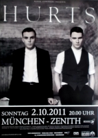 HURTS - 2011 - Konzertplakat - In Concert - Tourposter - Mnchen