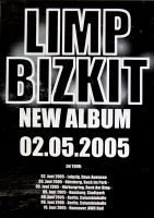 LIMP BIZKIT - 2005 - Tourplakat - Promoplakat - Poster