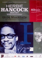 HANCOCK, HERBIE - 2000 - Konzertplakat - In Concert - Tourposter - Hamburg