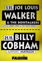 WALKER, JOE-LOUIS - BILLY COBHAM - 1995 - Konzertplakat - Tourposter - Hamburg