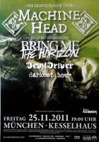 MACHINE HEAD - 2011 - Plakat - Bring me the Horizon - Poster - Mnchen
