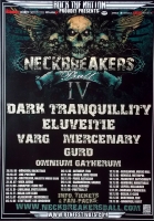 NECKBREAKERS BALL - 2011 - Tourplakat - Dark Tranquillity - Eluveitie - Poster