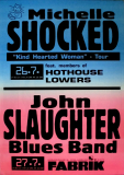 SHOCKED, MICHELLE - 1994 - In Concert - John Slaughter - Poster - Hamburg