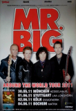 MR BIG - 2011 - Plakat - Live In Concert - Around the World Tour - Poster