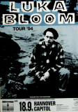 BLOOM, LUKA - 1994 - Plakat - Live In Concert Tour - Poster - Hannover
