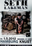 LAKEMAN, SETH - 2012 - In Concert - Tales From The... Tour - Poster - Hamburg
