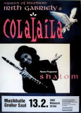 COLALAILA - IRITH GABRIELY - 2002 - Plakat - In Concert - Poster - Hamburg