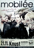 MOBILEE - 2012 - Live In Concert - Walking on a Twine Tour - Poster - Hamburg