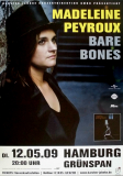 PEYROUX, MADELEINE - 2009 - In Concert - Bare Bones Tour - Poster - Hamburg