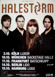 HALESTORM - 2003 - Tourplakat - In Concert - Strange Case Of - Tourposter