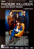PHOEBE KILLDEER - 2012 - Plakat - In Concert - Short Straws Tour - Poster