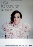 BASSENGE, LISA - 2013 - Plakat - Live In Concert - Wolke 8 Tour - Poster