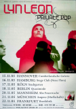 LEON, LYN - 2005 - Plakat - In Concert - Private Pop Tour - Poster