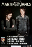 MARTIN AND JAMES - 2011 - Plakat - In Concert Tour - Poster
