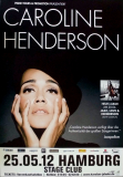 HENDERSON, CAROLINE - 2012 - In Concert - Jazz Love Tour - Poster - Hamburg