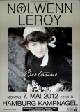 LEROY, NOLWENN - 2012 - Plakat - In Concert - Bretonne Tour - Poster - Hamburg