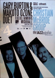 ROLF BENZ JAZZ NIGHTS - 2003 - Gary Burton - McBride - Poster - Hamburg