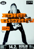 ETHERIDGE, MELISSA - 1996 - Plakat - Your little Secret Tour - Poster - Berlin