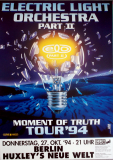 ELECTRIC LIGHT ORCHESTRA - 1994 - Live In Concert Tour - Poster - Berlin