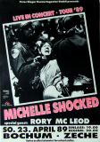 SHOCKED, MICHELLE - 1989 - Konzertplakat - In Concert - Poster - Bochum