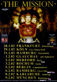 MISSION, THE - 2002 - Tourplakat - In Concert - Aura - Tourposter