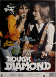 ROUGH DIAMOND - 1977 - Live In Concert - Supergroup in... Tour - Poster