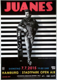 JUANES - 2015 - Plakat - In Concert - Loco de Amor Tour - Poster - Hamburg
