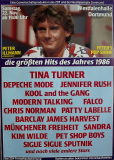 POP SHOW - 1986 - In Concert - Depeche Mode - Falco - Tina Turner - Poster