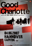 GOOD CHARLOTTE - 2007 - Konzertplakat - Good Morning - Tourposter - Hannover