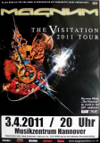 MAGNUM - 2011 - Konzertplakat - Concert - Visitation - Tourposter - Hannover