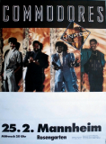 COMMODORES - LIONEL RICHIE - 1986 - In Concert Tour - Poster - Mannheim