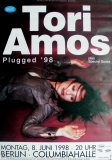 AMOS, TORI - 1998 - Live In Concert - Plugged Tour - Poster - Berlin
