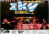 SKY - 1981 - Konzertplakat - Concert - Classic Rock - Tourposter - Mannheim