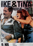 TURNER, IKE & TINA - 1975 - In Concert - Revue Tour - Poster - Ludwigshafen
