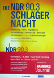 NDR SCHLAGER NACHT - 2012 - Andrea Berg - Heino - Ebstein - Poster - Hamburg