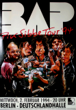 BAP - NIEDECKEN - 1994 - Live In Concert - Pik Sibbe Tour - Poster - Berlin - A