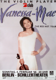 MAE, VANESSA - 1996 - Plakat - In Concert - Red Hot - Tourposter - Berlin