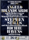 SUMMERTIME DREAM - 1980 - In Concert - Stephen Stills - Richie Havens - Poster