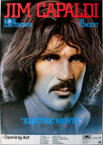 CAPALDI, JIM - TRAFFIC - 1979 - Live in Concert - Electric Nights Tour - Poster