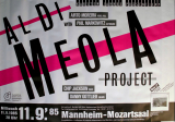 DI MEOLA, AL - 1985 - Plakat - In Concert - Project Tour - Poster - Mannheim